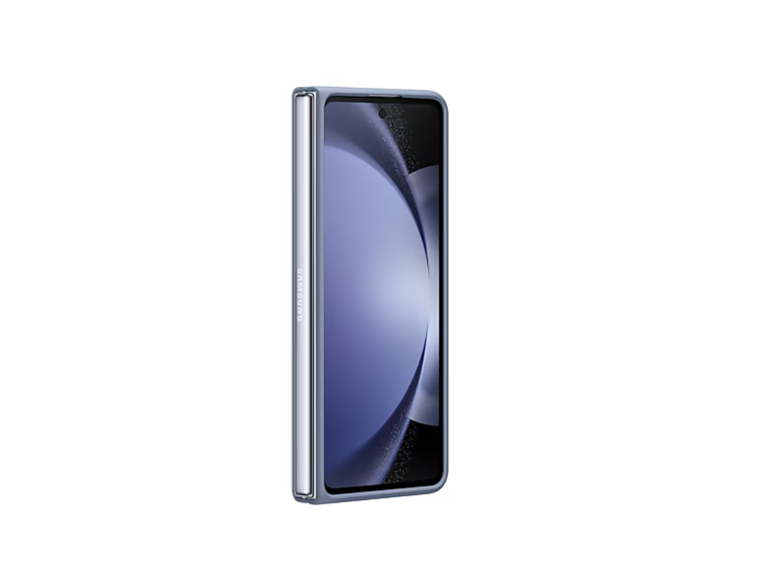 Buy Samsung Galaxy Z Fold5 Slim S Pen Case - Blue for Protection in Qatar Buy Samsung Galaxy Z Fold5 Slim S Pen Case - Blue for Protection in Qatar